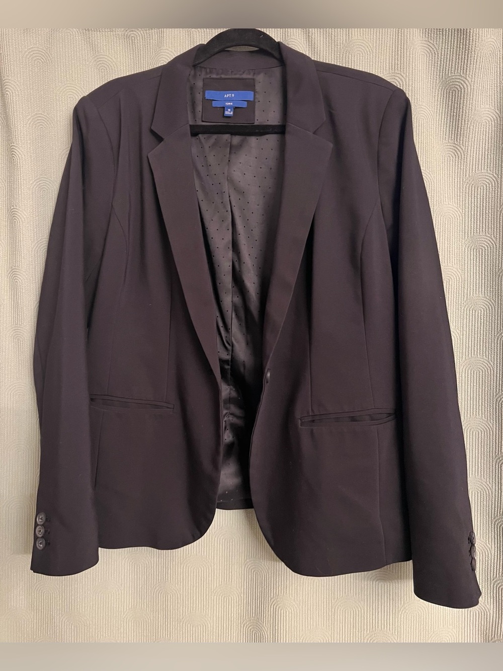Apt. 9 Women's Black Classic Blazer